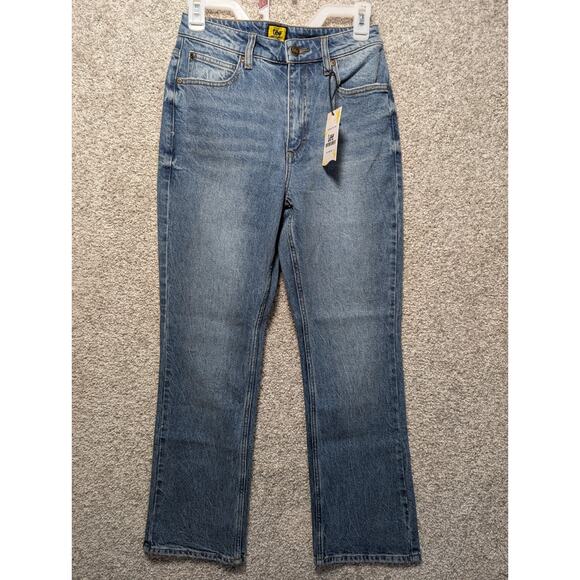 NWT Daydreamer x Lee High Rise Straight Leg Jeans Size 26x28 - Picture 1 of 5